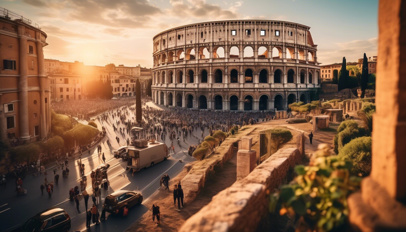Upptäck Rom Historia kultur och vackra sevärdheter