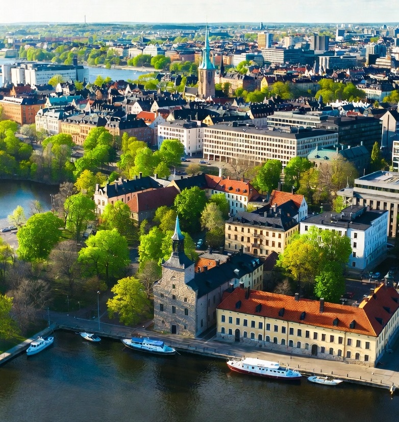 Stockholm från luften